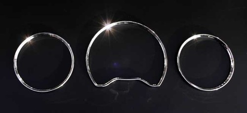 Chrom tacho ringe - chrom,